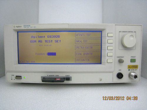 Agilent /HP E6392B GSM Mobile Station Test Set