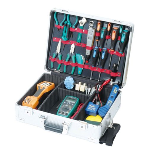 New pro&#039;s kit pk-14019a  communications maintenance tool kit butt set banjo tone for sale
