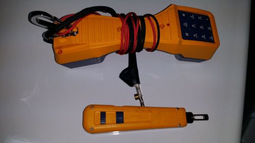 Fluke TS19 Telephone test set and punch down tool