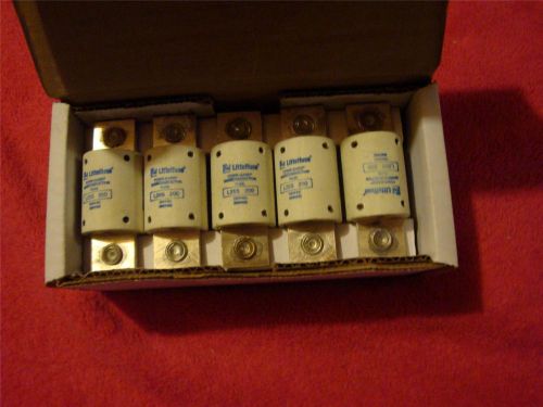 NEW LOT OF 5 SEMICONDUCTOR FUSES L25S 200V LITTELFUSE