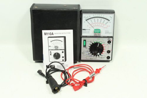 Uei test instruments m110a analog multimeter for sale