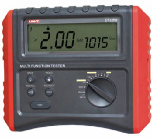 Insulation earth ground resistance 2in1 meter continuity ac/dcv hz f test ut529b for sale