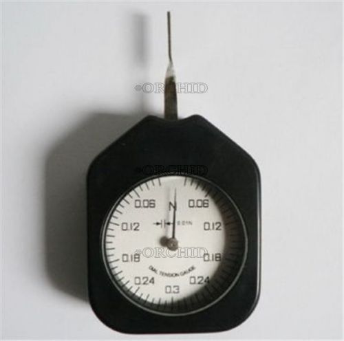 Dial tension gauge force meter single pointer 0.3 n for sale