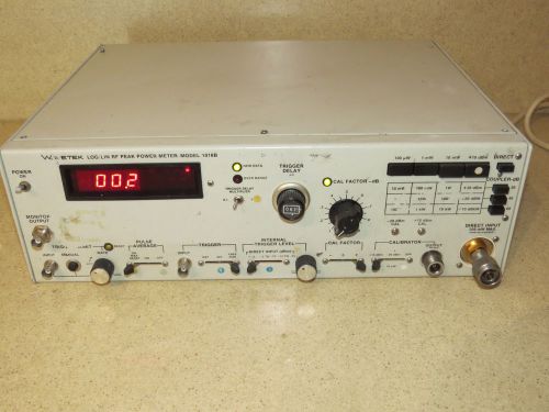 WAVETEK 1018B LOG/LIN RF Power Meter