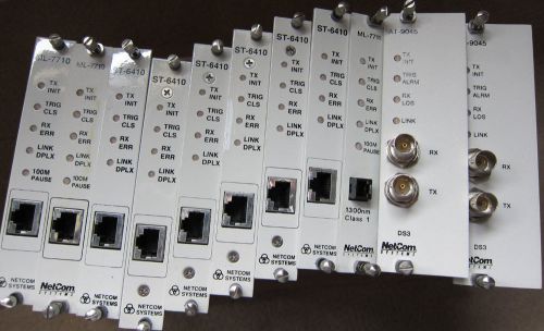 SmartBits Spirent Netcom Module lot qty: 11
