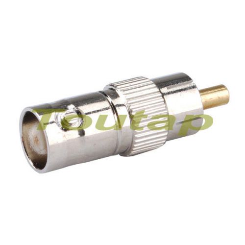 BNC-RCA adapter BNC Jack to RCA Plug Male straight RF Coaxial adapter connector