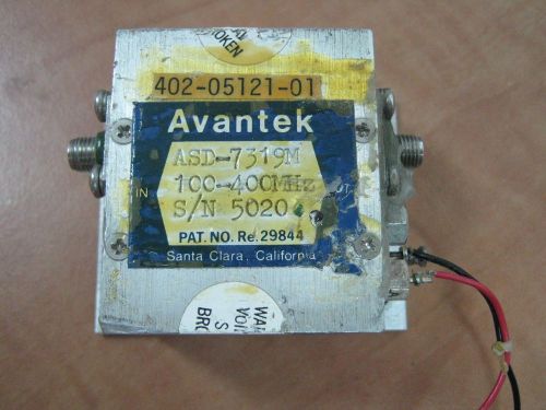 Avantek Microwave RF Amplifier 100-400MHz 21dBm  TESTED