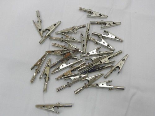 Alligator clips for pomona banana plugs 24pieces for sale
