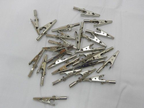 Alligator Clips for Pomona Banana plugs 24pieces