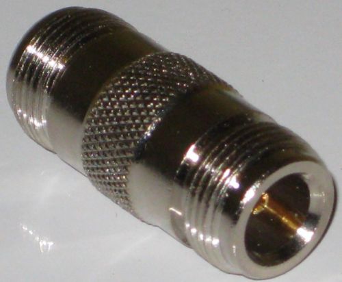 Double n-type female barrel connector for sale