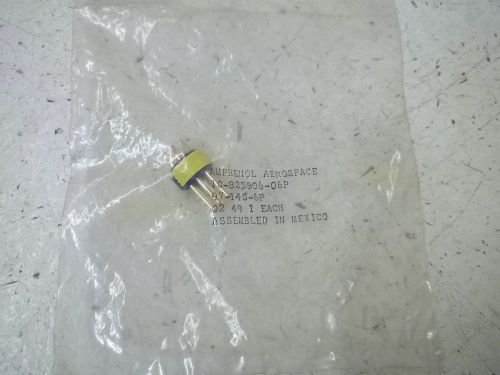 AMPHENOL 10-825806-06P CONNECTOR *NEW IN A FACTORY BAG*