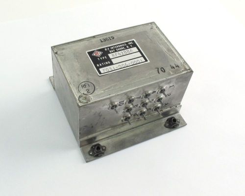 RF Interonics RF4288A Electronics Filter - Ham Radio