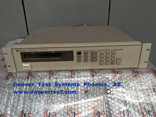 HP 3070 HP6634A System DC Power Supply