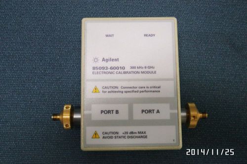 Agilent 85093-60010 RF Electronic Calibration Module for 85093C, 300kHz-9GHz