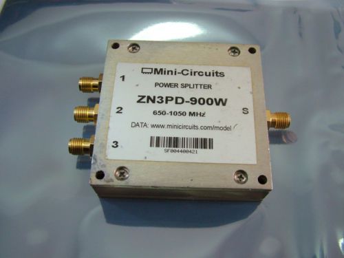 POWER SPLITTER ZN3PD-900W 3 WAY MINI CIRCUITS 650MHz - 1050MHz SMA