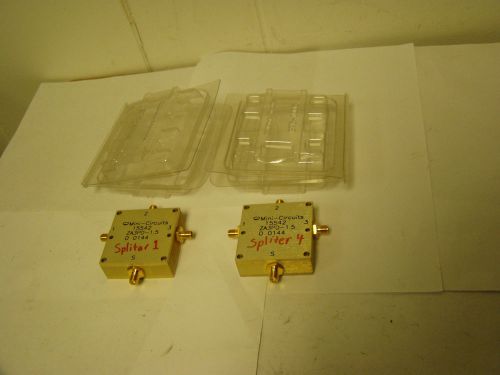 Lot of 2 mini circuits 15542 za3pd-1.5 for sale