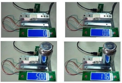 Load Cell Kit 500kg with LCD and USB - New