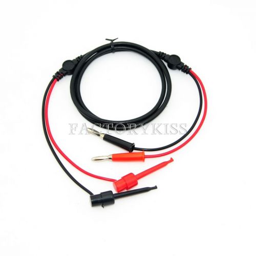 J1019 Oscilloscope Test Cable with Double Banana Plugs and Test Hooks GBW