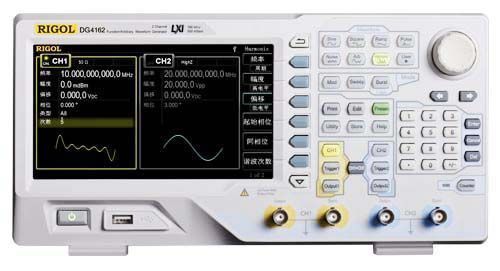 RIGOL DG4162 Function/Arbitrary Waveform Generator 160MHz 500MSa/s 14 bits 16k p