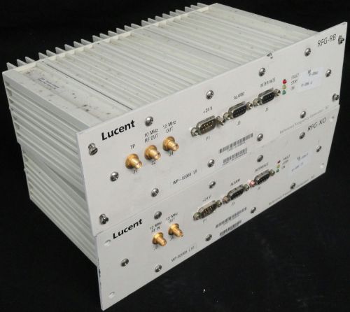 2x Lucent RFG- Reference Frequency Generators With 15 MHz Output Jack | RFG-RB