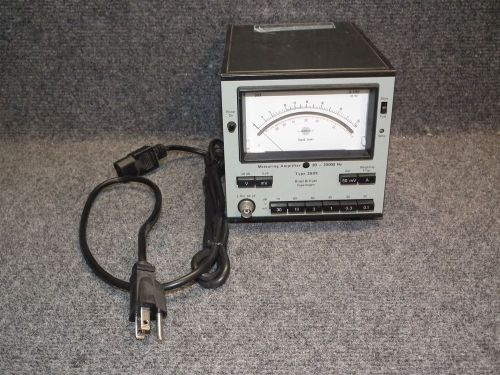 B&amp;k bruel &amp; kjaer type 2609 20-20000 hz industrial measuring amplifier for sale