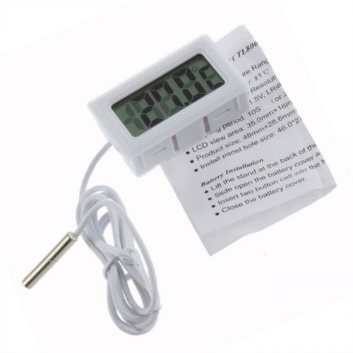 Mini digital lcd high temperature thermometer with probe celsius hottest for sale