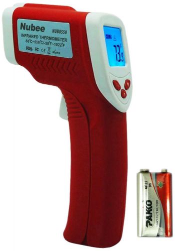 Nubee® temperature gun non-contact infrared ir thermometer range -58f to 102... for sale