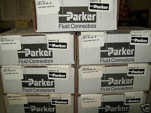 Parker expander/adapter part no. 3/8 x 1/4 fg-b ~ns~ x7 for sale