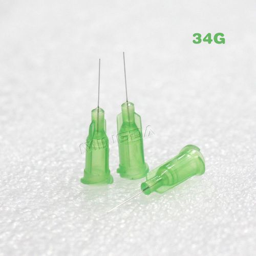 Free shipping wholesale100pcs/bag 34Gplastic dispensing needle/Dispensing needle