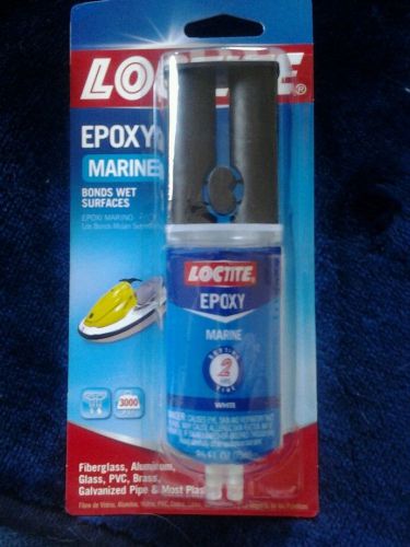 New - &#034;loctite&#034;  epoxy marine .85 ounce  - plastic syringe marine gel. for sale