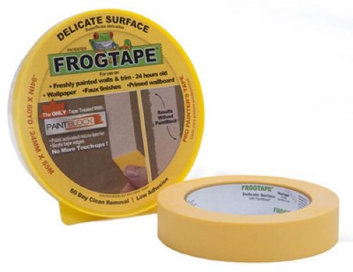 Shurtech Frogtape, .94&#034; x 60 YD, Delicate Surface Yellow Painting Tape 280220