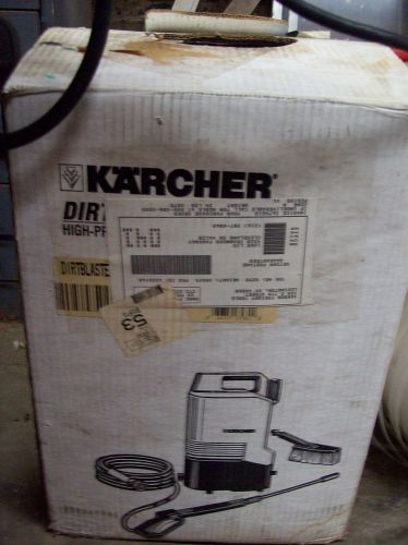 Karcher Power washer Dirtblaster Cleaning Wash spray Brush wiper Tool clean