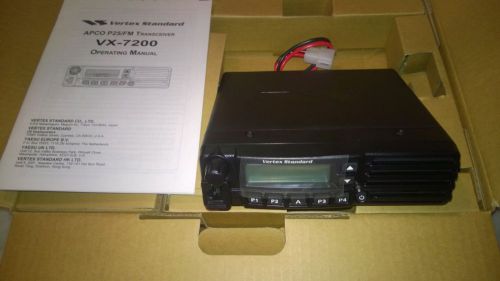 VERTEX STANDARD VX-7200 P25 45 WATT UHF MOBILE RADIO, NIB WITH EXTRA&#039;S