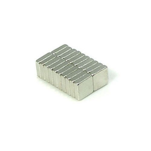 20pcs 3/16&#034; x 3/16&#034; x 1/16&#034; Blocks 5x5x1.5mm Neodymium Magnets Fridge Craft N35