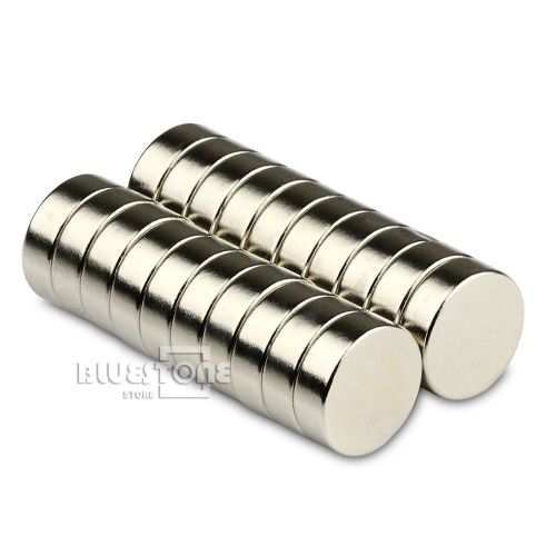 20pcs Super Strong Round Cylinder Disc Magnets 15 * 5mm Neodymium Rare Earth N50