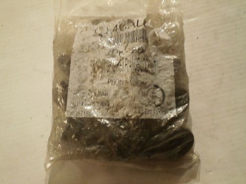 1 pack of 20 lock nuts: earnest 4cal9, 5/8-11 hex flange gr 8 black lock nuts for sale