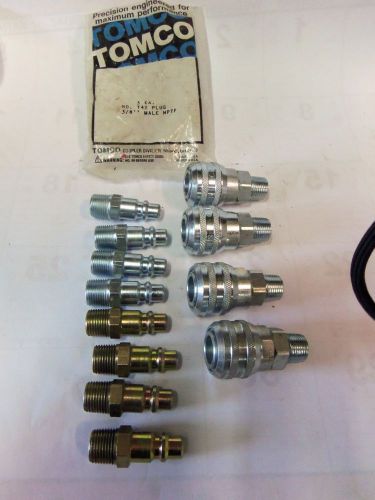 Tomco  air  connector quick coupler  3/8&#034;   to 3/8&#034;    t42 for sale