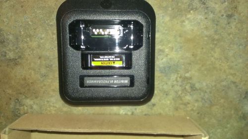 MOTOROLA MINITOR 6 FIRE / EMS PAGER PROGRAMMER CRADLE &amp; CABLE