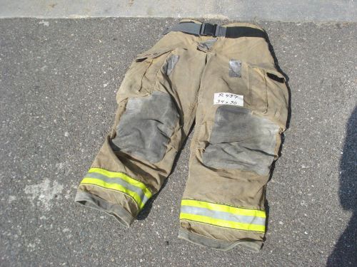 34x30 pants  firefighter turnout bunker fire gear globe gxtreme ...08/07 p437 for sale