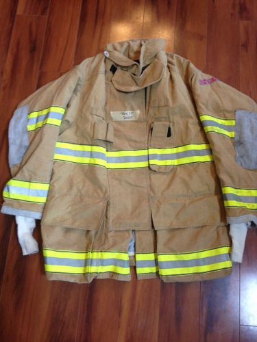 Firefighter turnout / bunker gear coat globe g-extreme 46cx35l euc 2005 for sale