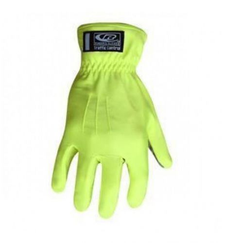 Ringers 307-10 bright visible hi-vis traffic control gloves large for sale