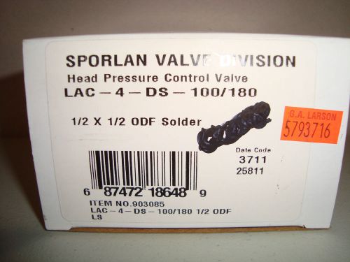 Sporlan LAC-4-DS-100/180 item# 903085