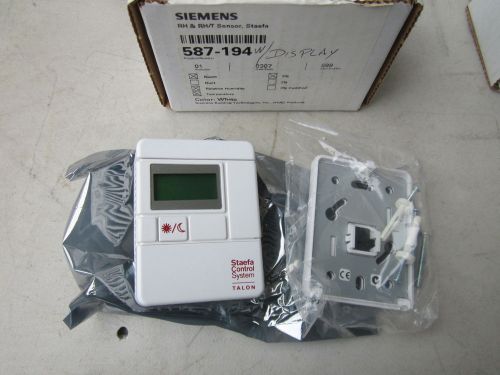 Siemens / Staefa TALON 587-194 Relative Humidity &amp; Temperature Sensor NEW