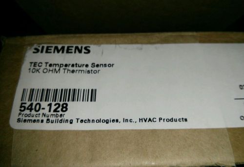 Siemens TEC Temperature Sensor 540-128 10k ohm thermistor NIB