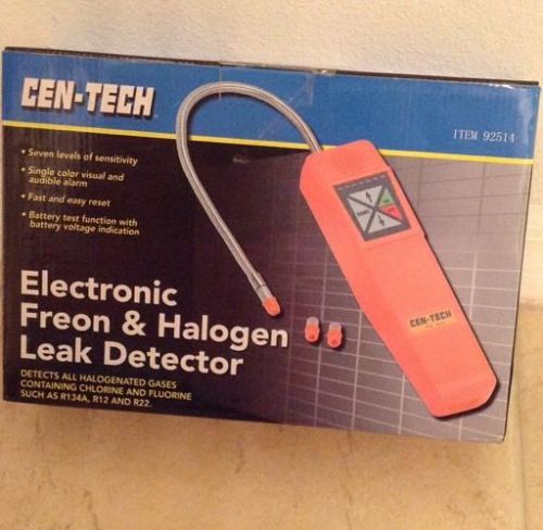 Electronic Freon &amp; Halogen Leak Detector With Aluminum Case Never Opened New
