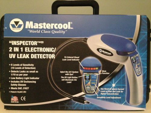 &#034;2 in 1 electronic/uv leak detector &#034;inspector&#034; mastercool #55200 **new*** for sale