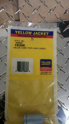 #19306 Yellow Jacket Valve Core Tool and Cores