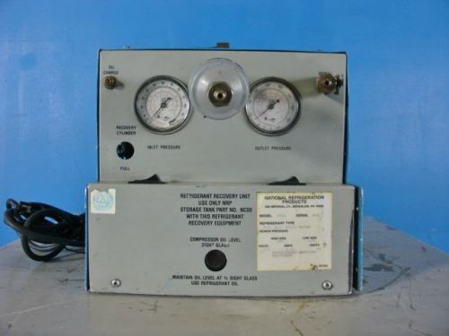 NRP LV1C Refrigerant Recovery Equipment LV1C R12 R22 R502 R134A 110v