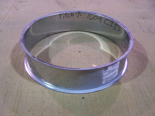 Captive Aire Grease Ductwork DW1604C1D 16&#034; Duct offset collar 1/4&#034; pitch