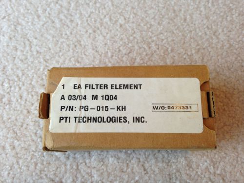 PTI Technologies Hydraulic Filter #PG-015-KH